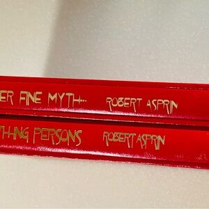 Robert Asprin Myth Lot & Slipcases Another Fine Myth & Mything Persons